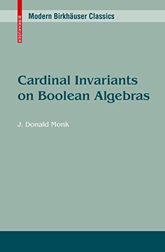 9783764354022: Cardinal Invariants On Boolean Algebras: v. 142