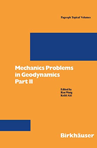 Stock image for Mechanics Problems in Geodynamics for sale by Basi6 International
