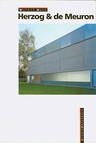 Herzog & de Meuron (Studio Paperback) (German and English Edition) (9783764355890) by Wang, Wilfried