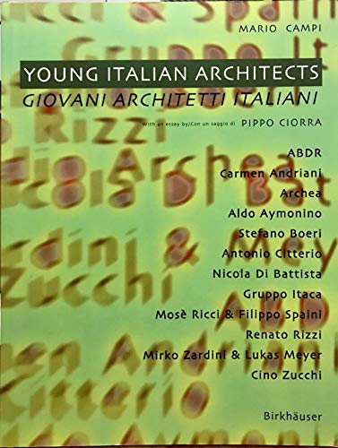 9783764357832: Young Italian Architects (English and Italian Edition)