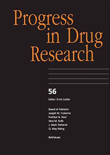 Stock image for Progress in Drug Research, Volume 56. for sale by Boojum and Snark Books