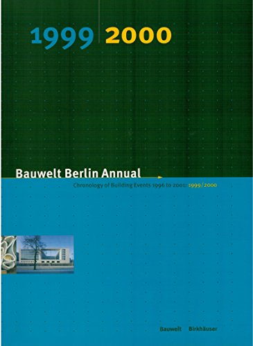9783764362799: Bauwelt Berlin Annual 1999/2000