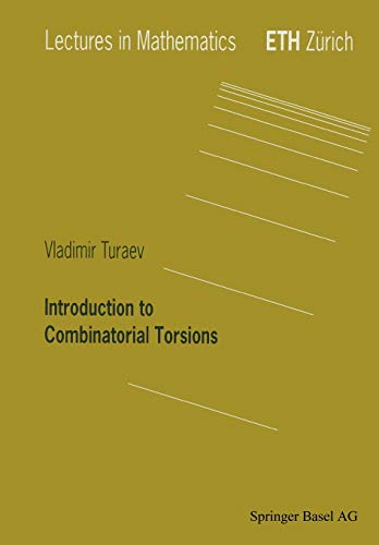 Imagen de archivo de Introduction to Combinatorial Torsions a la venta por Solr Books