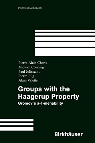 Beispielbild fr Groups with the Haagerup Property zum Verkauf von Zubal-Books, Since 1961