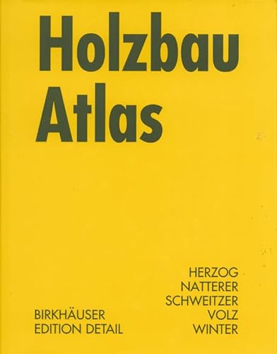 9783764369842: Holzbau Atlas (Detail Atlas)