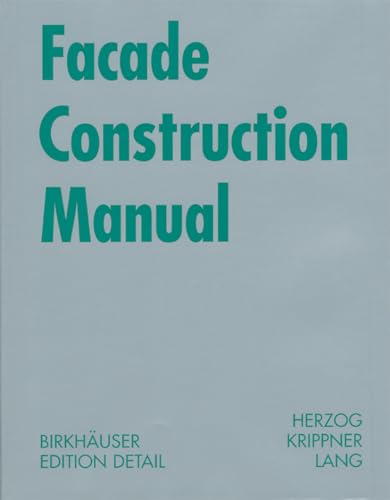 9783764371098: Facade Construction Manual