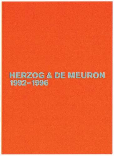 9783764371128: Herzog & De Meuron, 1992–1996: The Complete Works/ Das Gesantwerk (3)