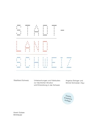 Beispielbild fr Stadtland Schweiz: Untersuchungen und Fallstudien zur rumlichen Struktur und Entwicklung in der Schweiz (2nd rev. ed.) zum Verkauf von Thomas Emig