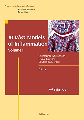 9783764375195: In Vivo Models of Inflammation: Volume 1