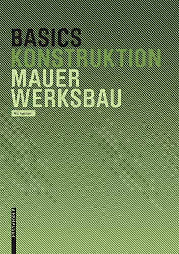 Stock image for Basics Mauerwerksbau (German Edition) for sale by Academybookshop