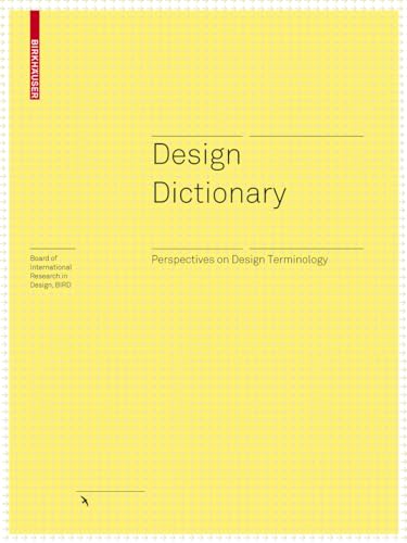Imagen de archivo de Design Dictionary (Board of International Research in Design) a la venta por Front Cover Books