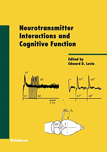 Beispielbild fr Neurotransmitter Interactions and Cognitive Function zum Verkauf von Sheila B. Amdur