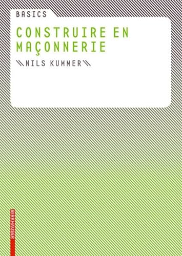 Stock image for Basics Construire en ma?onnerie (French Edition) for sale by Academybookshop