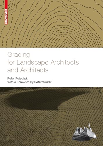 9783764385026: Grading for Landscape Architects and Architects
