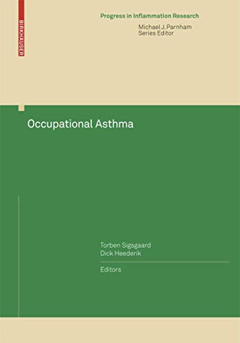 Imagen de archivo de Occupational Asthma a la venta por Better World Books
