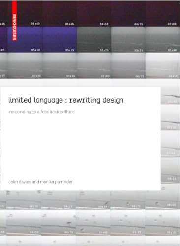 Stock image for limited language: rewriting design: responding to a feedback culture for sale by Kennys Bookshop and Art Galleries Ltd.