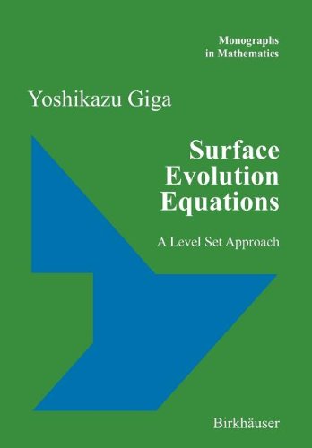 9783764390082: Surface Evolution Equations