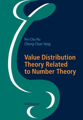 9783764391232: Value Distribution Theory Related to Number Theory
