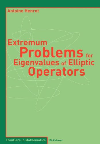 9783764391430: Extremum Problems for Eigenvalues of Elliptic Operators