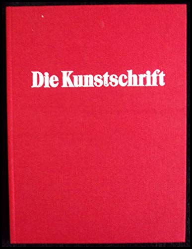 Die Kunstschrift