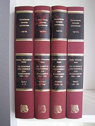Die Generale und Admirale der Bundeswehr 1955-1997: Die militaÌˆrischen WerdegaÌˆnge (Deutschlands Generale und Admirale) (German Edition) (9783764824921) by Bradley, Dermot