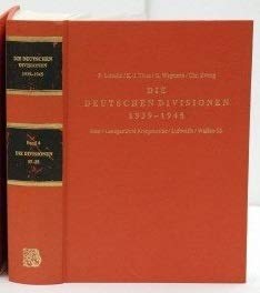 Stock image for Die deutschen Divisionen 1939 - 1945 Heer / Landgesttzte Kriegsmarine / Luftwaffe / Waffen - SS for sale by O+M GmbH Militr- Antiquariat