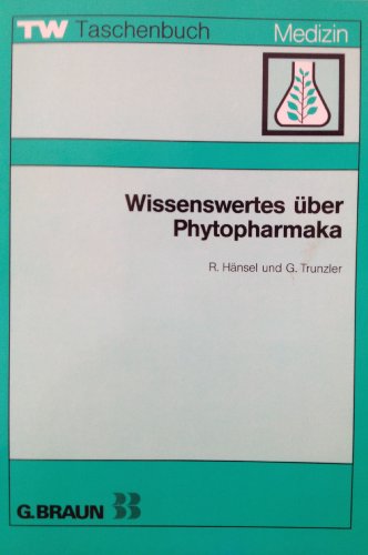 Beispielbild fr Wissenswertes ber Phytopharmaka zum Verkauf von Versandantiquariat Felix Mcke