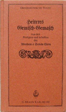 Beispielbild fr Heiteres Gemisch-Gemasch [ac1h] zum Verkauf von Versandantiquariat Behnke