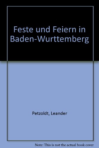 Feste und Feiern in Baden-Wurttemberg