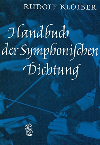 Stock image for Handbuch der Symphonischen Dichtung for sale by medimops