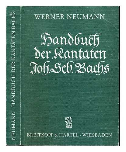 Beispielbild fr Handbuch der Kantaten Johann Sebastian Bachs (German Edition) zum Verkauf von Better World Books