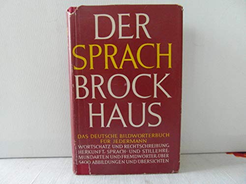 Stock image for Der Sprach-Brockhaus for sale by WeBuyBooks