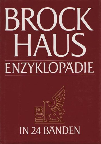 Brockhaus Enzyklopädie in vierundzwanzig Bänden. Neunzehnte völlig neubearbeitete Auflage. Band 1. A - Apt - Na