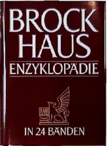 Beispielbild fr Brockhaus-Enzyklopdie. In 24 Bnden. zum Verkauf von Antiquariat Bookfarm