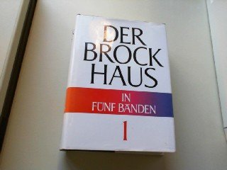 Beispielbild fr Der Brockhaus Bd. 1. A - Eis zum Verkauf von Antiquariat Buchhandel Daniel Viertel