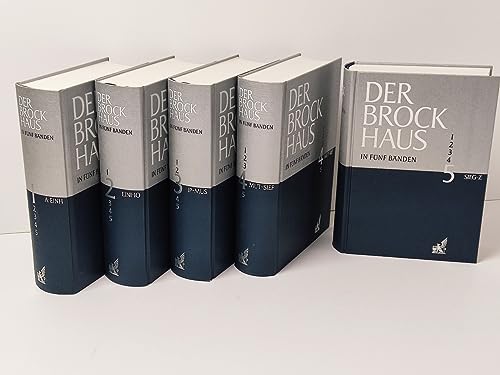 Beispielbild fr Der Brockhaus in fnf Bnden. 9., neu bearb. Aufl., Bd.5, Sieg-Z. zum Verkauf von medimops