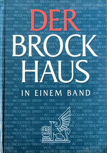 Stock image for Der Brockhaus in Einem Band for sale by medimops