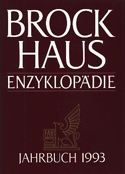 Brockhaus Enzyklopädie Jahrbuch: Brockhaus Enzyklopädie Jahrbücher, Hld, Jahrbuch 1993 1993