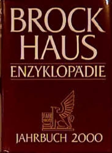 Stock image for Brockhaus Enzyklopdie Jahrbcher, Hld, Jahrbuch 2000 for sale by medimops