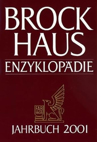 Stock image for Brockhaus Enzyklopdie Jahrbcher, Hld, Jahrbuch 2001 for sale by medimops