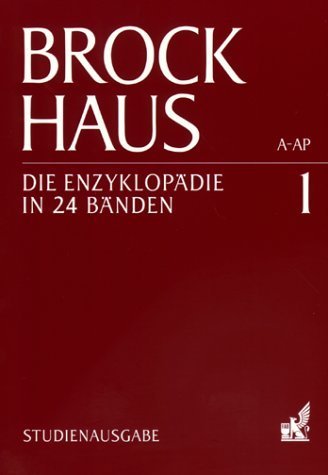 Beispielbild fr Brockhaus Enzyklopdie, 20., neubearb. Aufl., 24 Bde., Studienausg. Wissenmedia n 24 Bnden, auf ber 17.500 Seiten ca. 260000 Stichw., 35000 Abb. Lexikon Chronik Nachschlagewerk Lexika zum Verkauf von BUCHSERVICE / ANTIQUARIAT Lars Lutzer