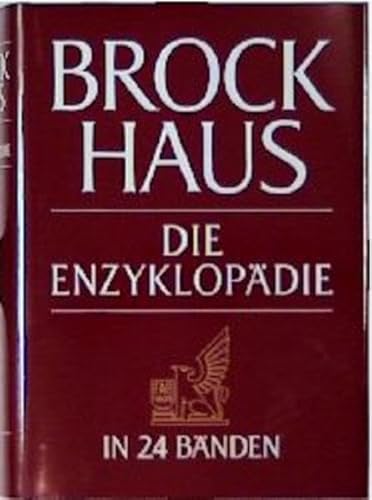 Beispielbild fr Brockhaus. Die Enzyklopdie in vierundzwanzig Bnden. Zwanzigste, berarbeitete und aktualisierte Auflage. Band 1. A - Ap zum Verkauf von Bernhard Kiewel Rare Books