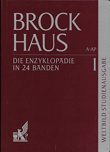 Beispielbild fr Brockhaus. Die Enzyklopdie in vierundzwanzig Bnden. Weltbild Studienausgabe. zum Verkauf von medimops