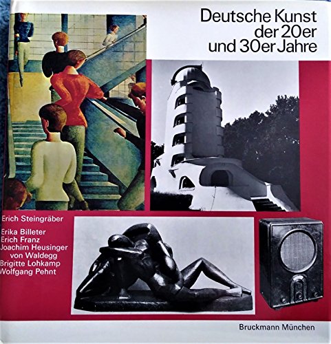 9783765417603: Deutsche Kunst der 20er und 30er Jahre