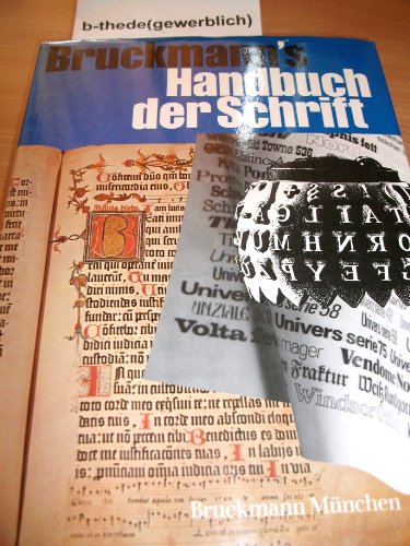9783765418297: Bruckmann's Handbuch der Schrift.