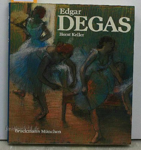 Stock image for Edgar Degas for sale by Bernhard Kiewel Rare Books