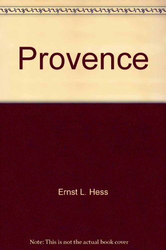 Imagen de archivo de Provence a la venta por Versandantiquariat Felix Mcke