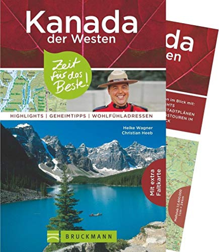 Beispielbild fr Reisefhrer Kanada Westen: Zeit fr das Beste. Highlights, Geheimtipps und Wohlfhladressen. Tipps zu Vancouver, den Rocky Mountains und wichtigen Sehenswrdigkeiten. Mit Karte zum Herausnehmen. zum Verkauf von medimops