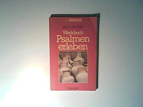 Beispielbild fr Werkbuch Psalmen erleben. zum Verkauf von Antiquariat Nam, UstId: DE164665634