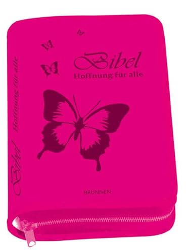 9783765561788: Pink & Silber Bibel: Mit Reiverschluss und Silberschnitt: Die Bibel, die unsere Sprache spricht